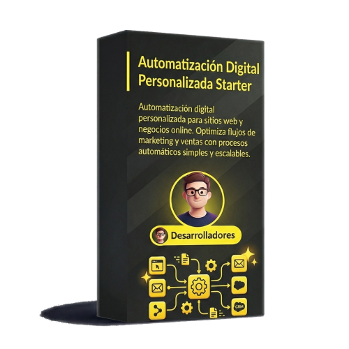 automatización digital personalizada para flujos de marketing y ventas