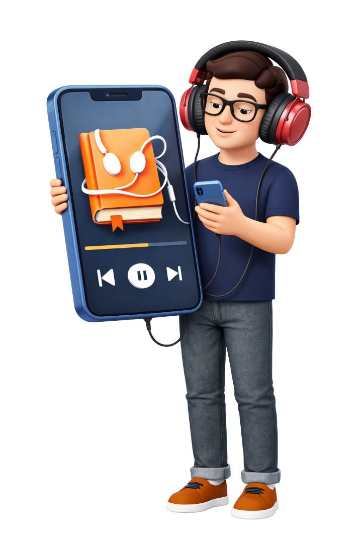 audiolibro profesional para marketing y ventas. Contenido en audio optimizado para funnels