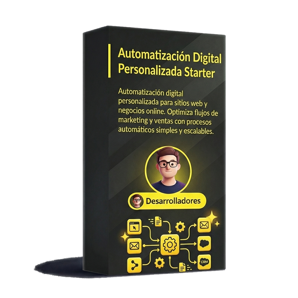 automatización digital personalizada para flujos de marketing y ventas