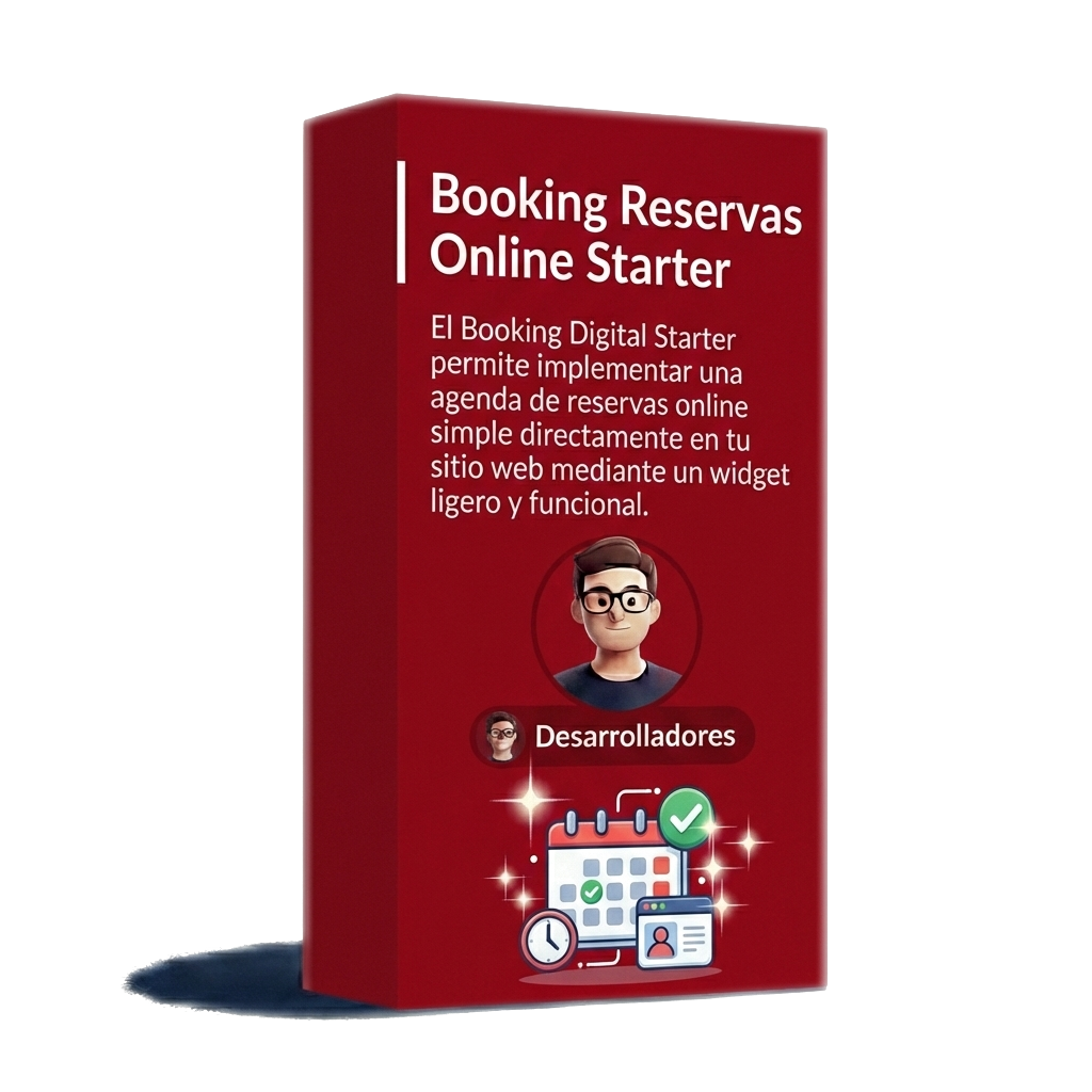 Booking Reservas Online Starter